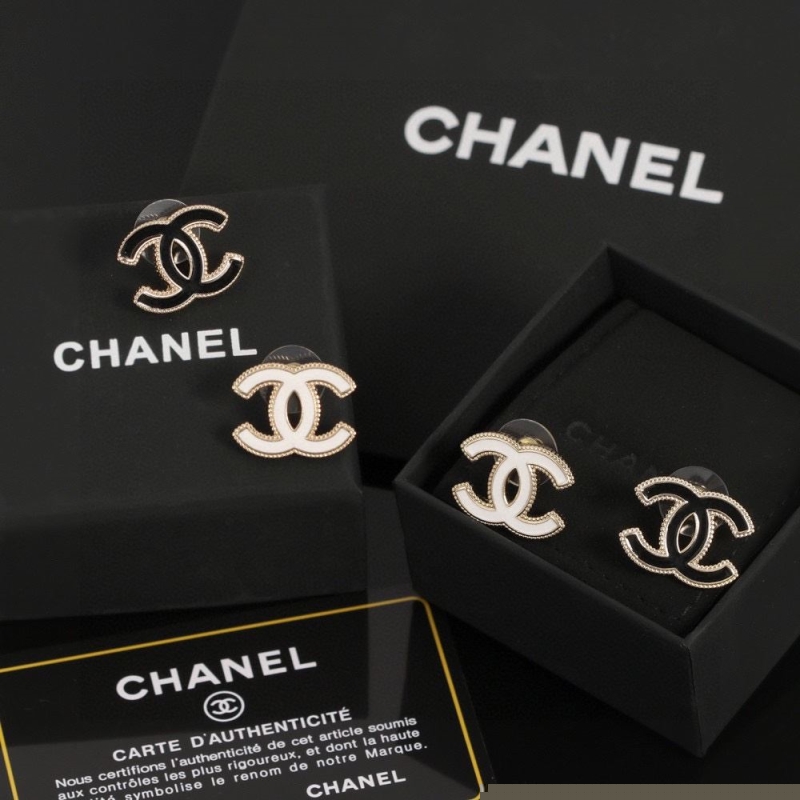 Ch*el earrings